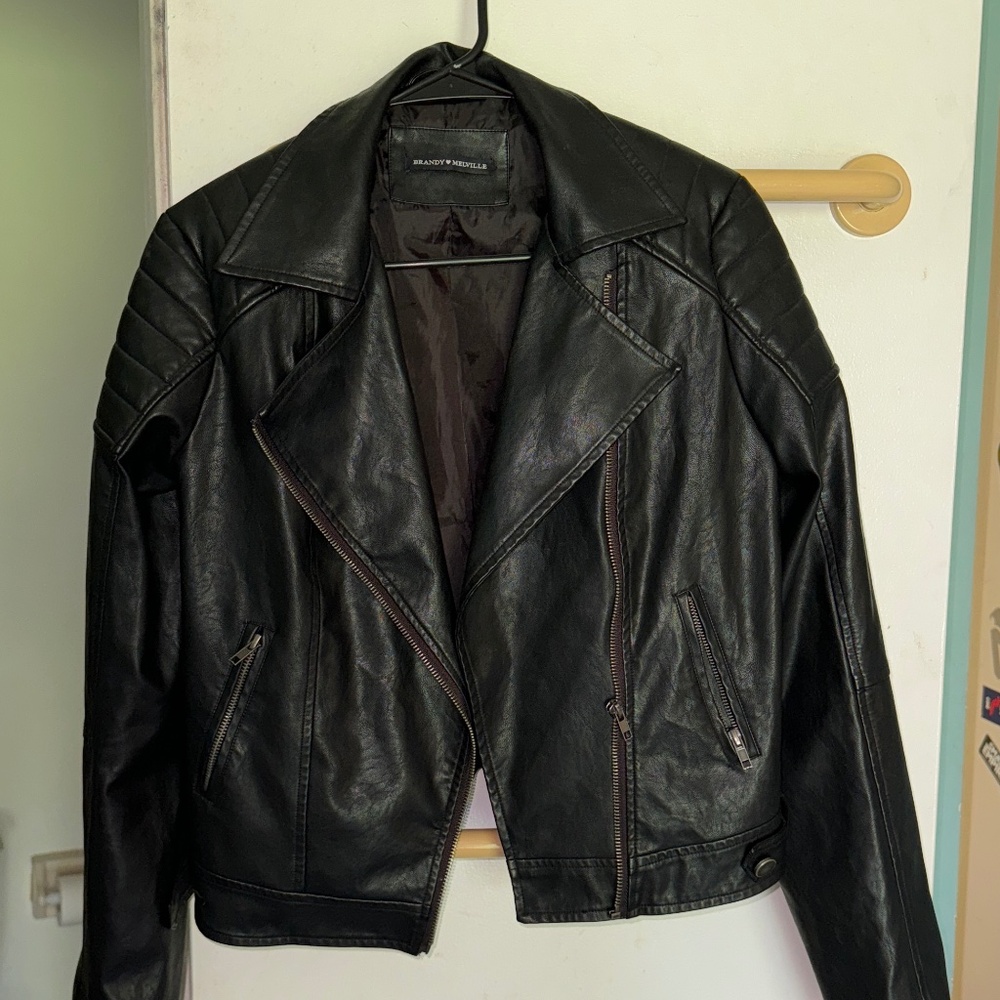 Brandy Melville Leather Jacket